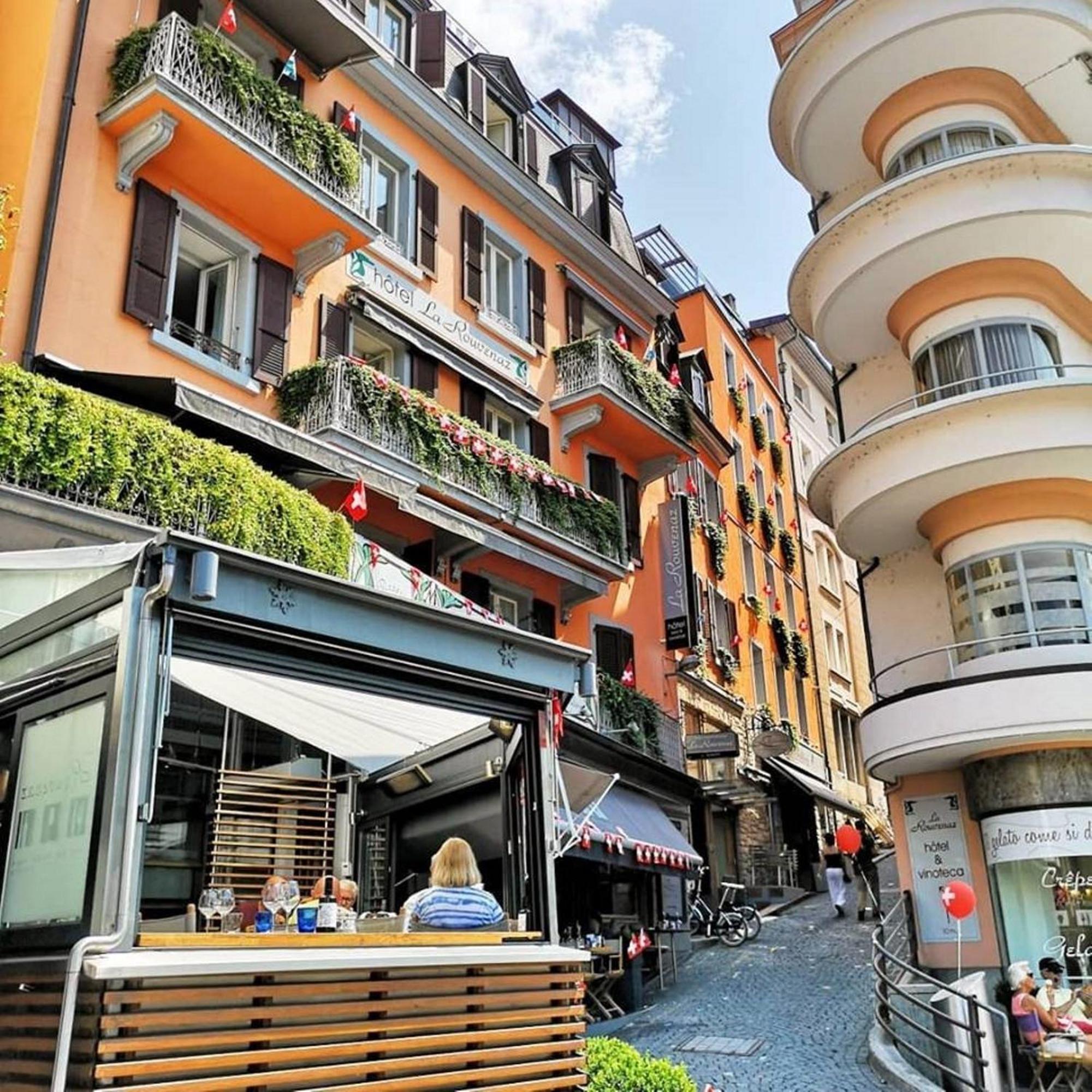 Hotel La Rouvenaz Montreux Esterno foto